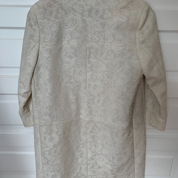 White Lacy Zara Peacoat - Picture 3 of 6